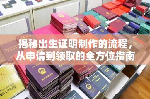澧县揭秘出生证明制作的流程，从申请到领取的全方位指南