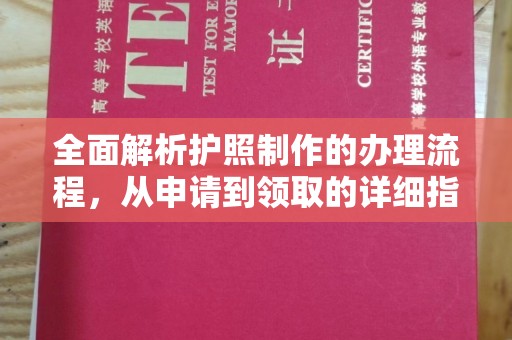 澧县全面解析护照制作的办理流程，从申请到领取的详细指南